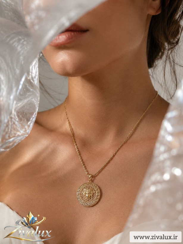 گردنبند زنانه مدل ورساچه VERSACE