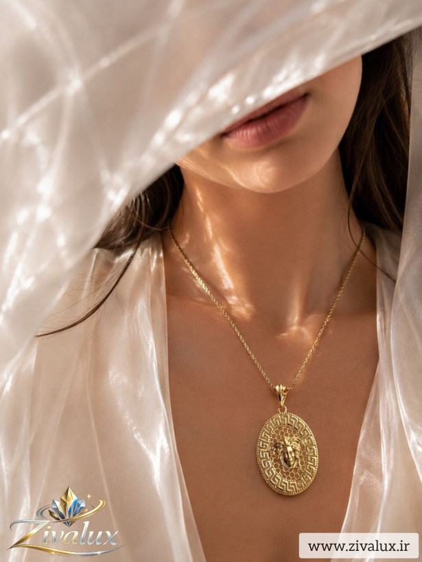 گردنبند زنانه مدل ورساچه VERSACE
