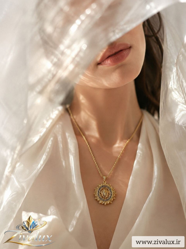 گردنبند زنانه مدل ورساچه VERSACE