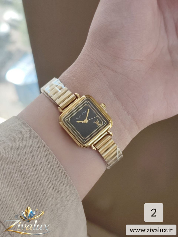 ساعت مچی زنانه مارک LOUIS VUITTON بند فلزی