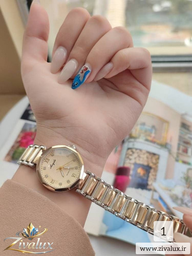 ساعت مچی زنانه مارک AOQILI بند فلزی
