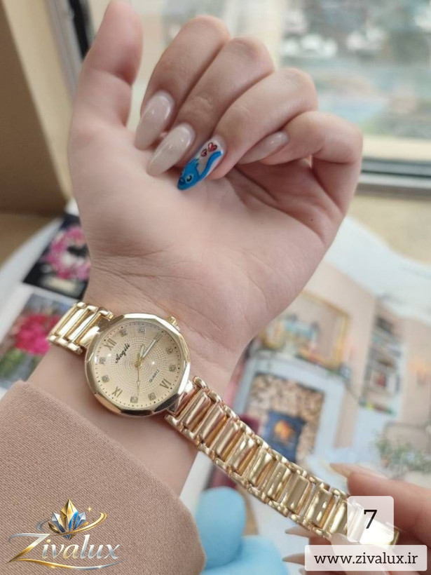 ساعت مچی زنانه مارک AOQILI بند فلزی