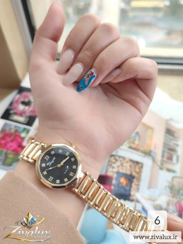 ساعت مچی زنانه مارک AOQILI بند فلزی