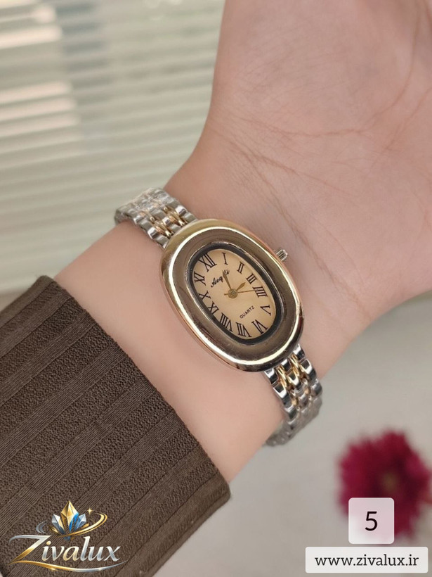 ساعت مچی زنانه مارک AOQILI بند فلزی