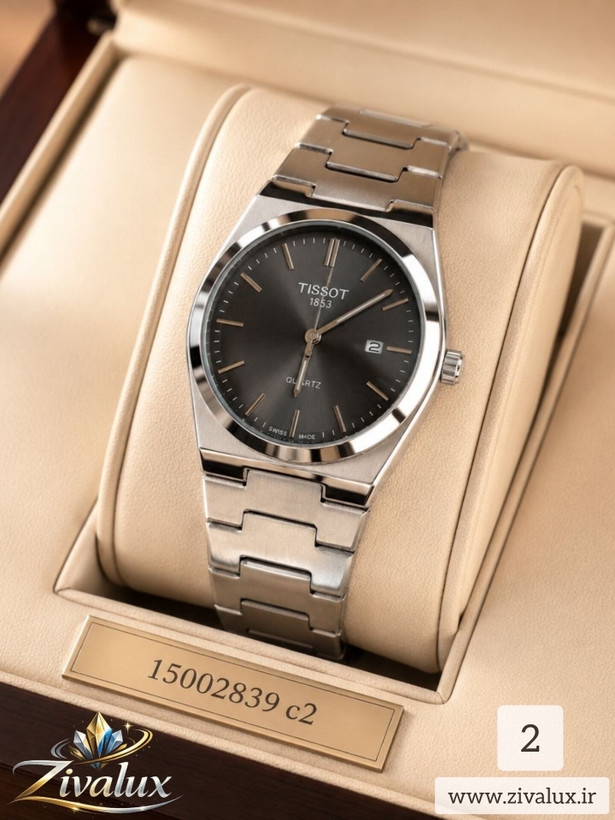 ساعت مچی مردانه مارک تیسوت TISSOT بند فلزی