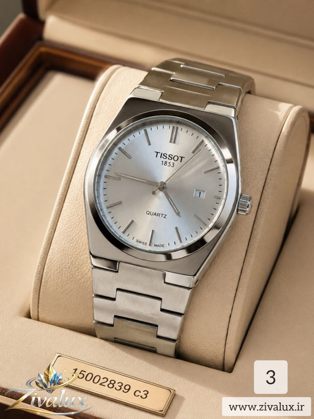 ساعت مچی مردانه مارک تیسوت TISSOT بند فلزی