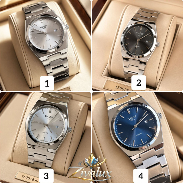ساعت مچی مردانه مارک تیسوت TISSOT بند فلزی