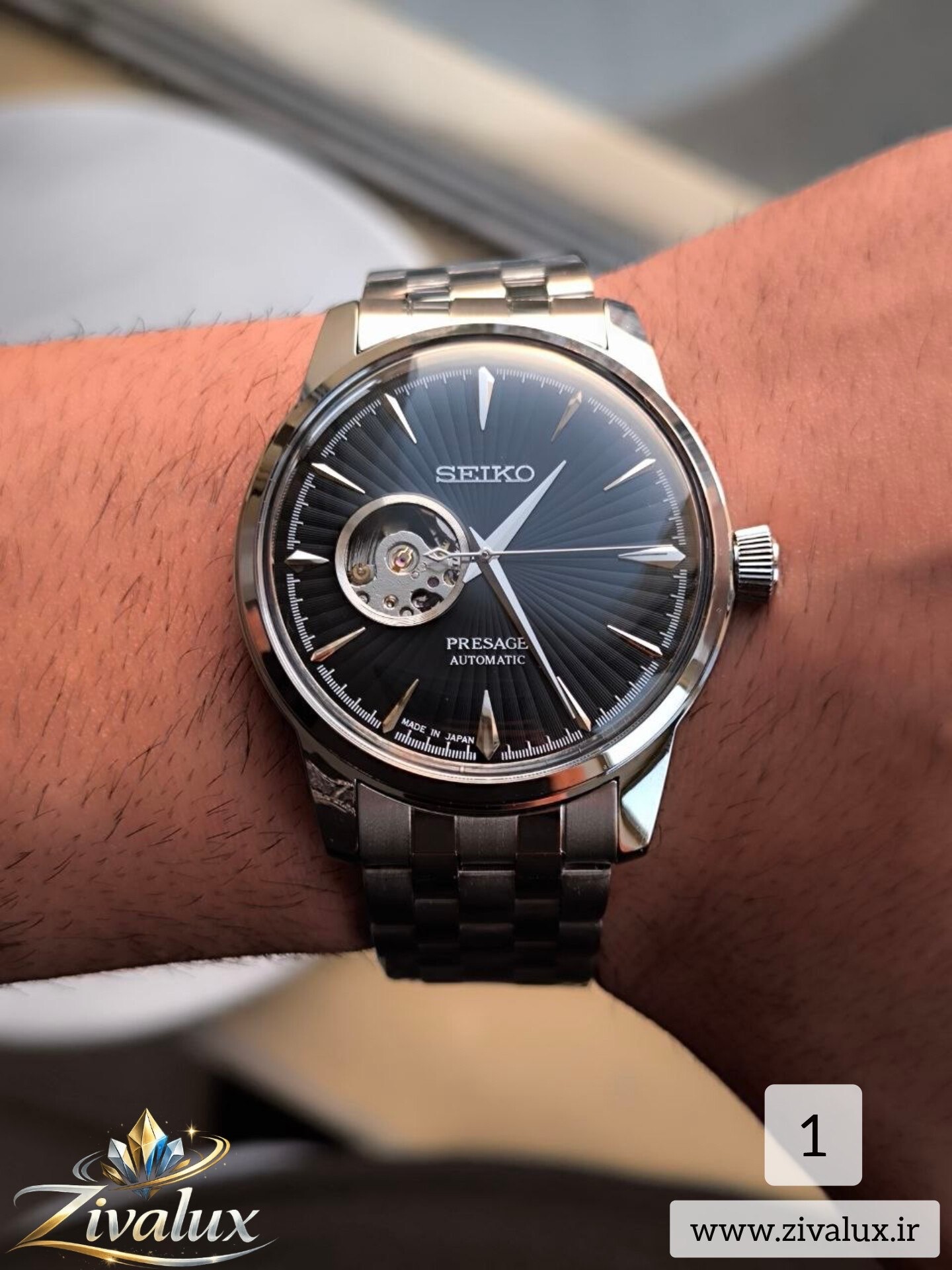 ساعت مچی مردانه مارک سیکو SEIKO بند استیل