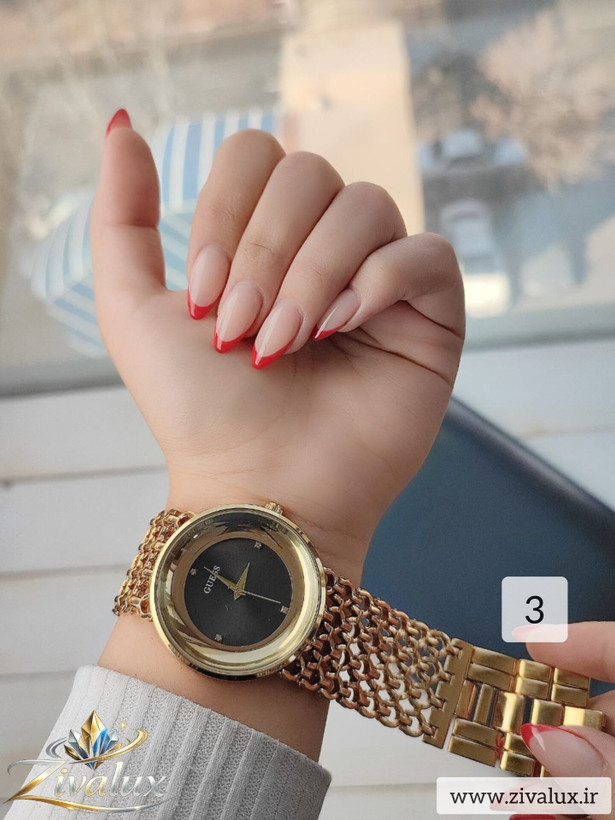 ساعت مچی زنانه مارک GUESS بند کارتیر