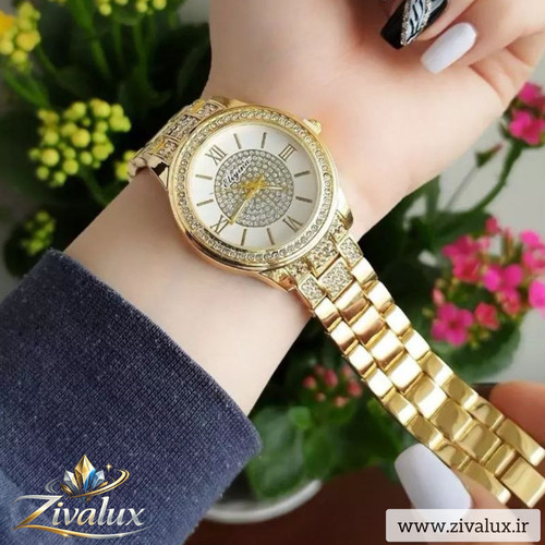 ساعت مچی زنانه مارک الینا ELIYINA بند فلزی