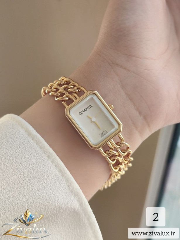 ساعت مچی زنانه مارک CHANEL بند زنجیری