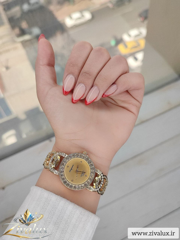 ساعت مچی زنانه مارک الینا ELIYINA بند فلزی