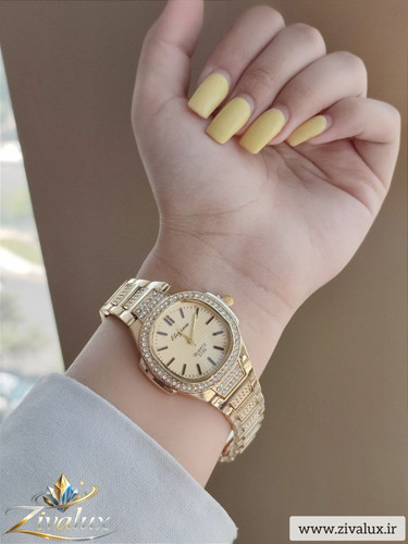 ساعت مچی زنانه مارک الینا ELIYINA بند فلزی