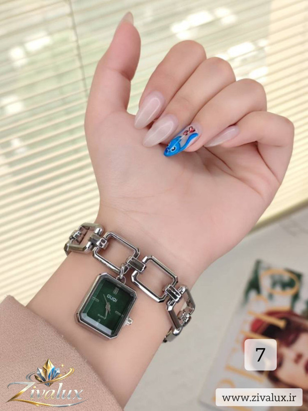 ساعت مچی زنانه مارک GUQi بند استیل