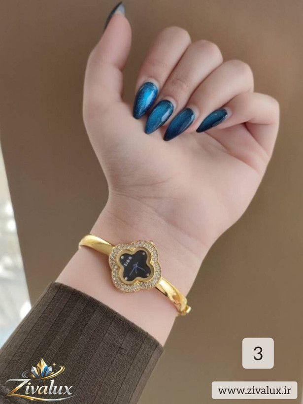 ساعت مچی زنانه مارک زیدو ZIDO بند النگویی طرح ونکلیف