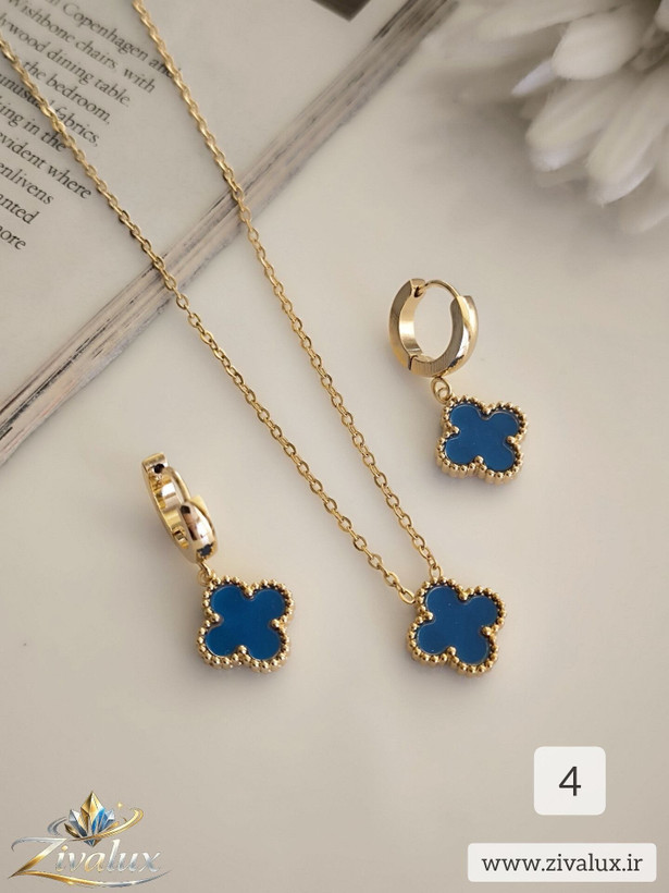 نیمست زنانه و دخترانه استیل طرح ونکلیف VAN CLEEF