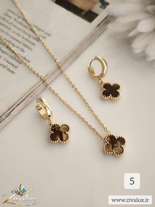 نیمست زنانه و دخترانه استیل طرح ونکلیف VAN CLEEF