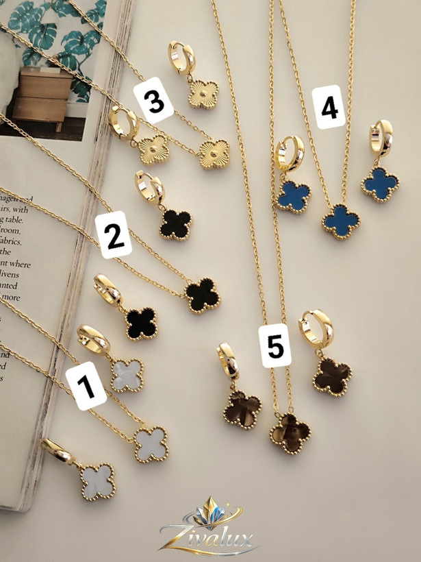 نیمست زنانه و دخترانه استیل طرح ونکلیف VAN CLEEF