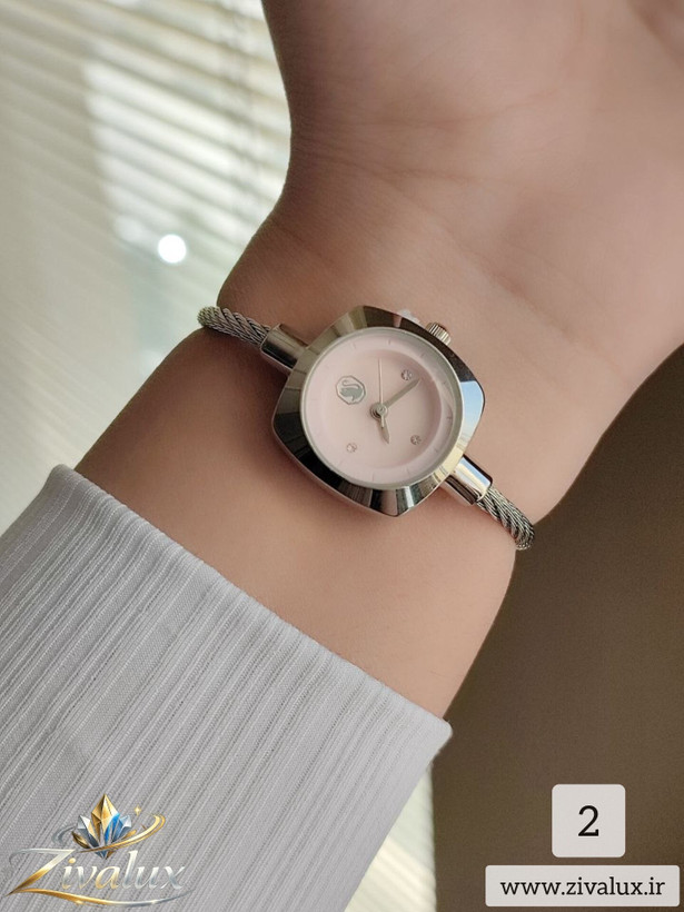 ساعت مچی زنانه مارک سوارسکی SWAROVSKI بند سیمی
