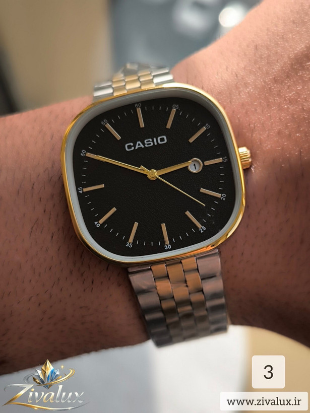 ساعت مچی مردانه مارک کاسیو CASIO بند فلزی