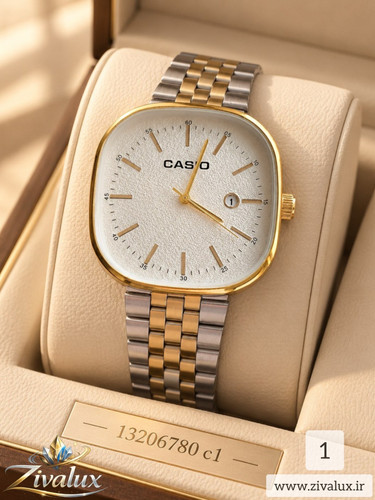 ساعت مچی مردانه مارک کاسیو CASIO بند فلزی