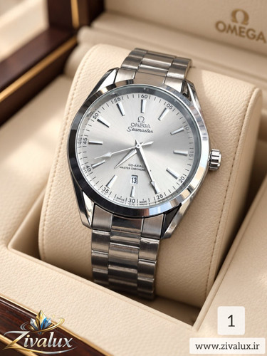 ساعت مچی مردانه مارک اومگا OMEGA بند فلزی