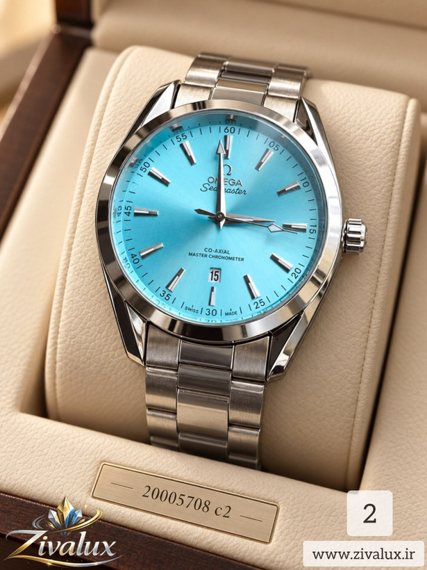 ساعت مچی مردانه مارک اومگا OMEGA بند فلزی